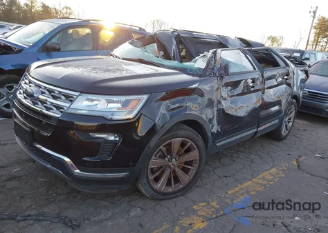 2018 Ford Explorer Limited z USA, uszkodzony, nr VIN 1FM5K7FH0JGC31040